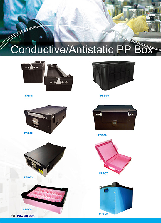Rq] Conductive / Antistatic PP Box