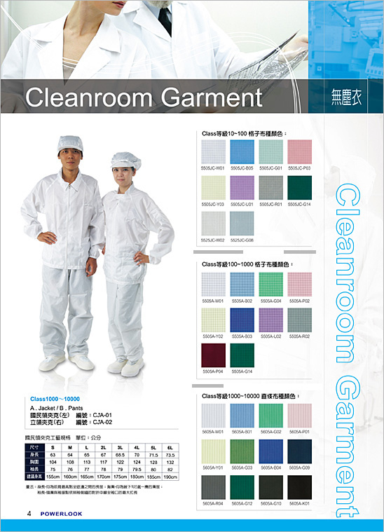 Cleanroom Garment LЦ